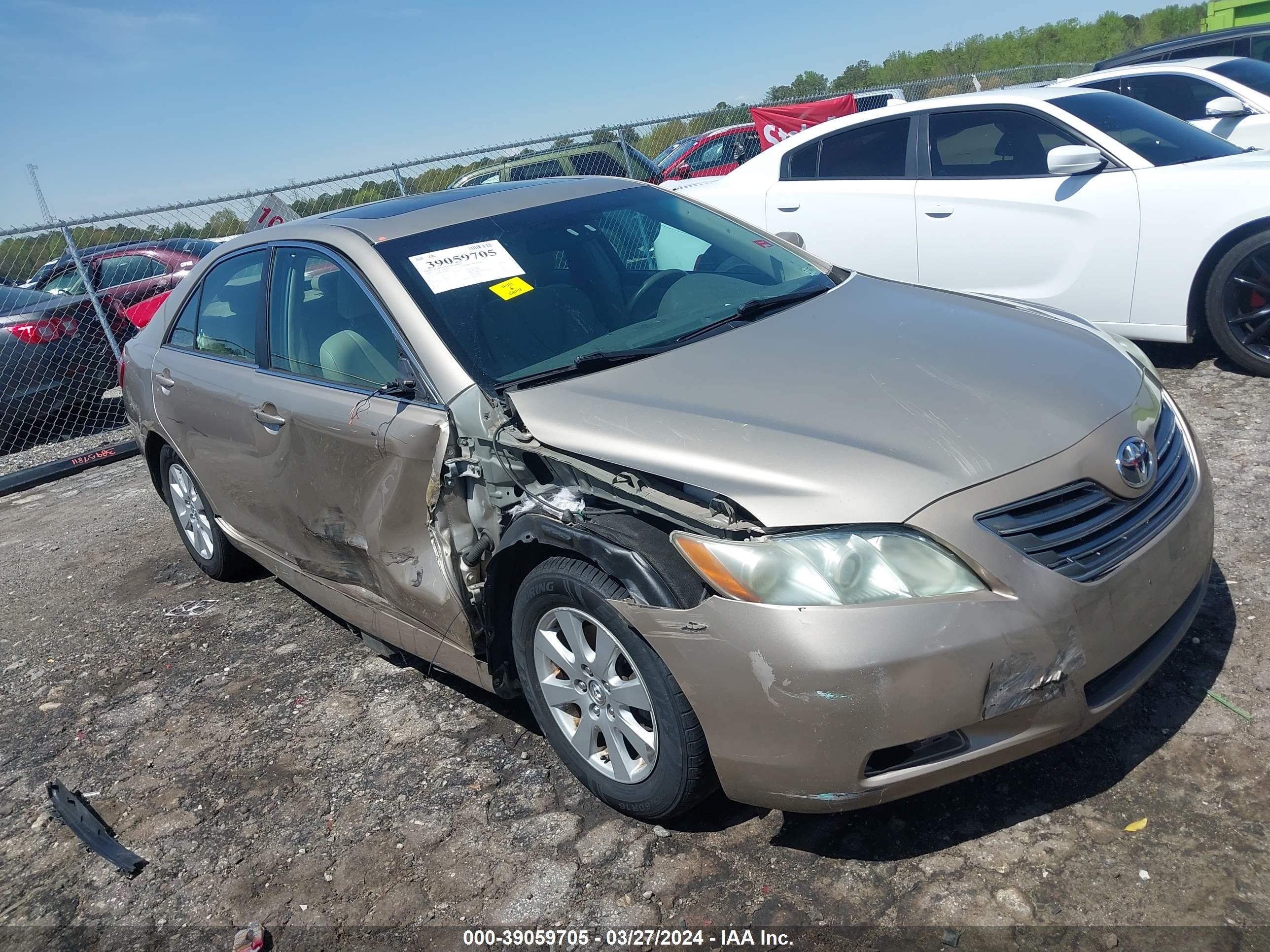 TOYOTA CAMRY 2008 4t1bb46k18u048352