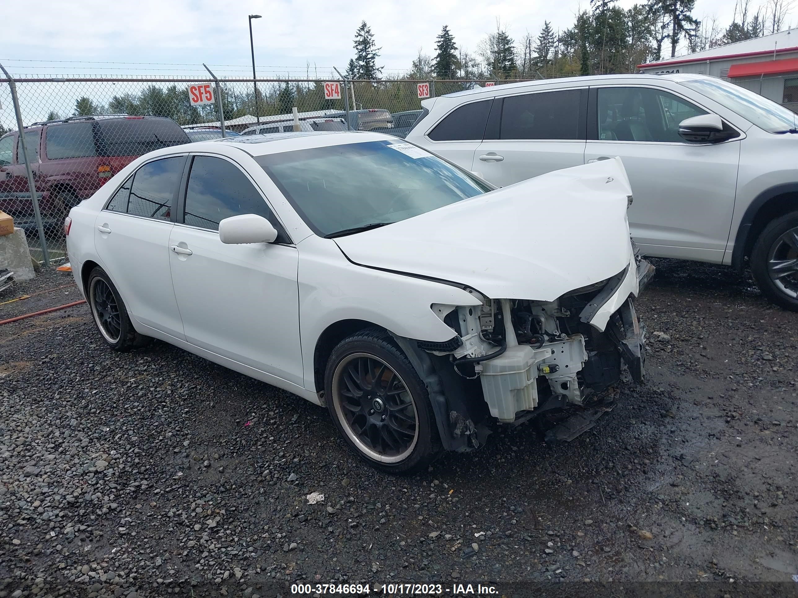 TOYOTA CAMRY 2007 4t1bb46k37u018011