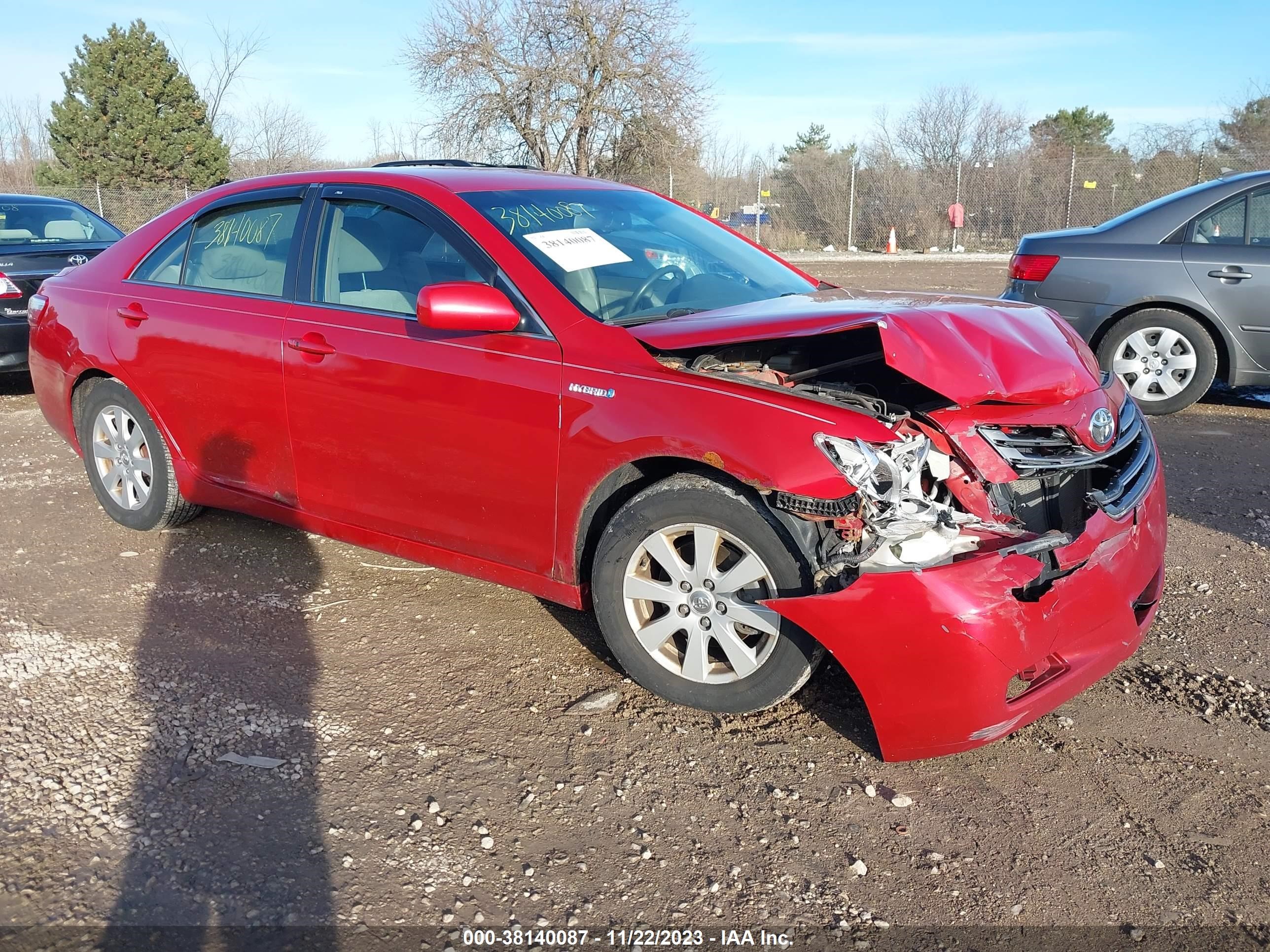 TOYOTA CAMRY 2007 4t1bb46k37u019126