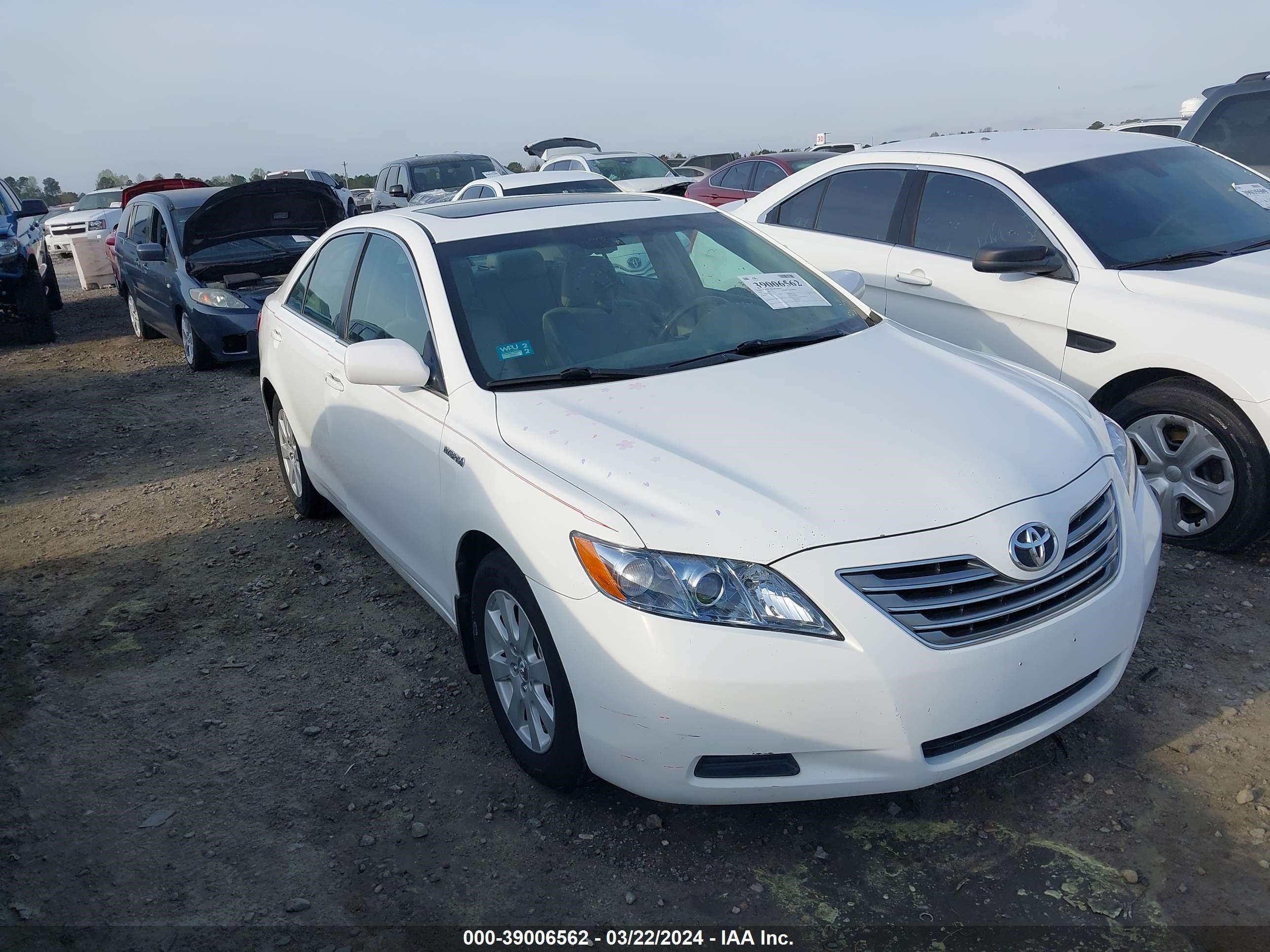 TOYOTA CAMRY 2008 4t1bb46k38u033710