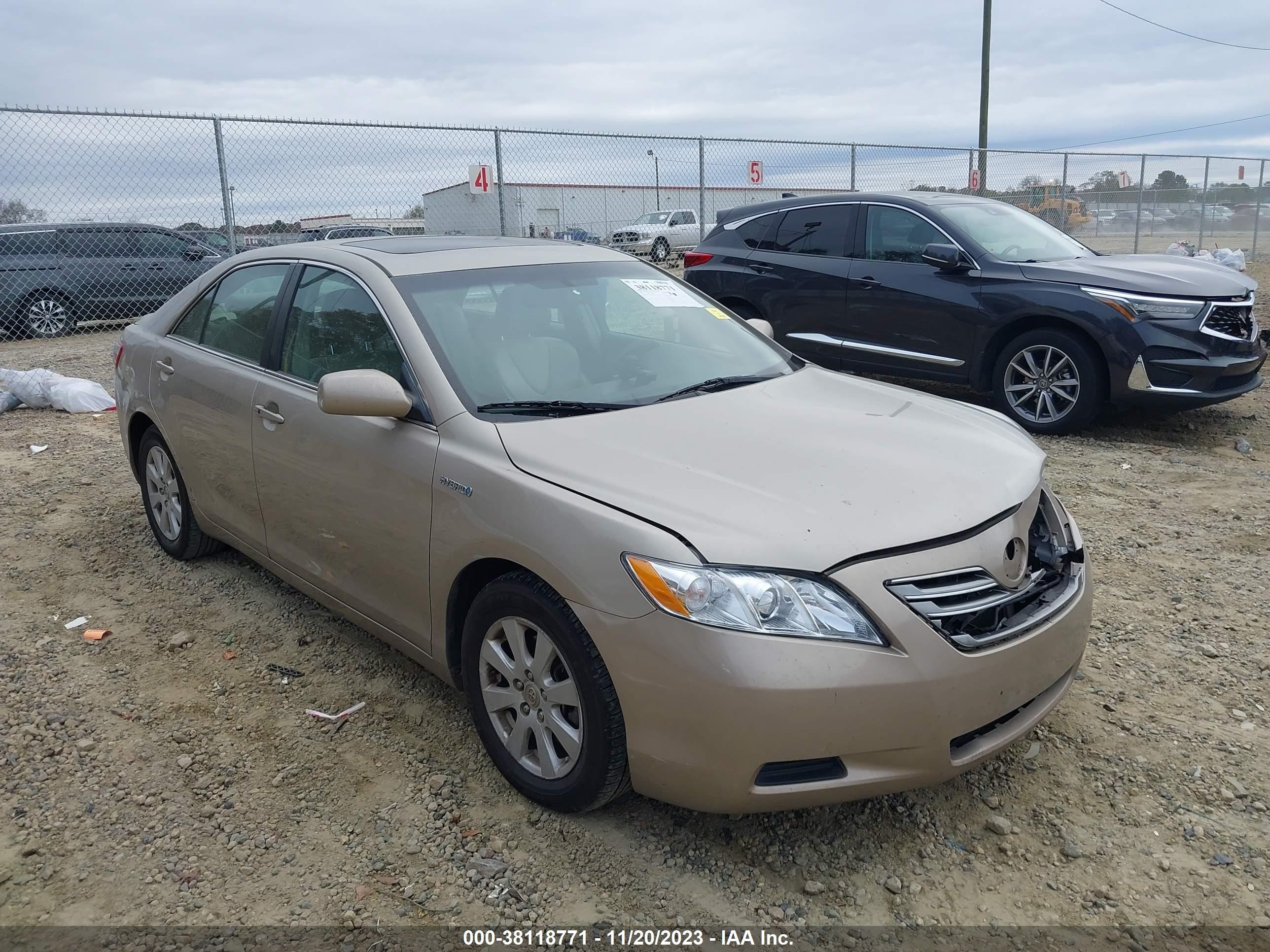 TOYOTA CAMRY 2009 4t1bb46k39u108293