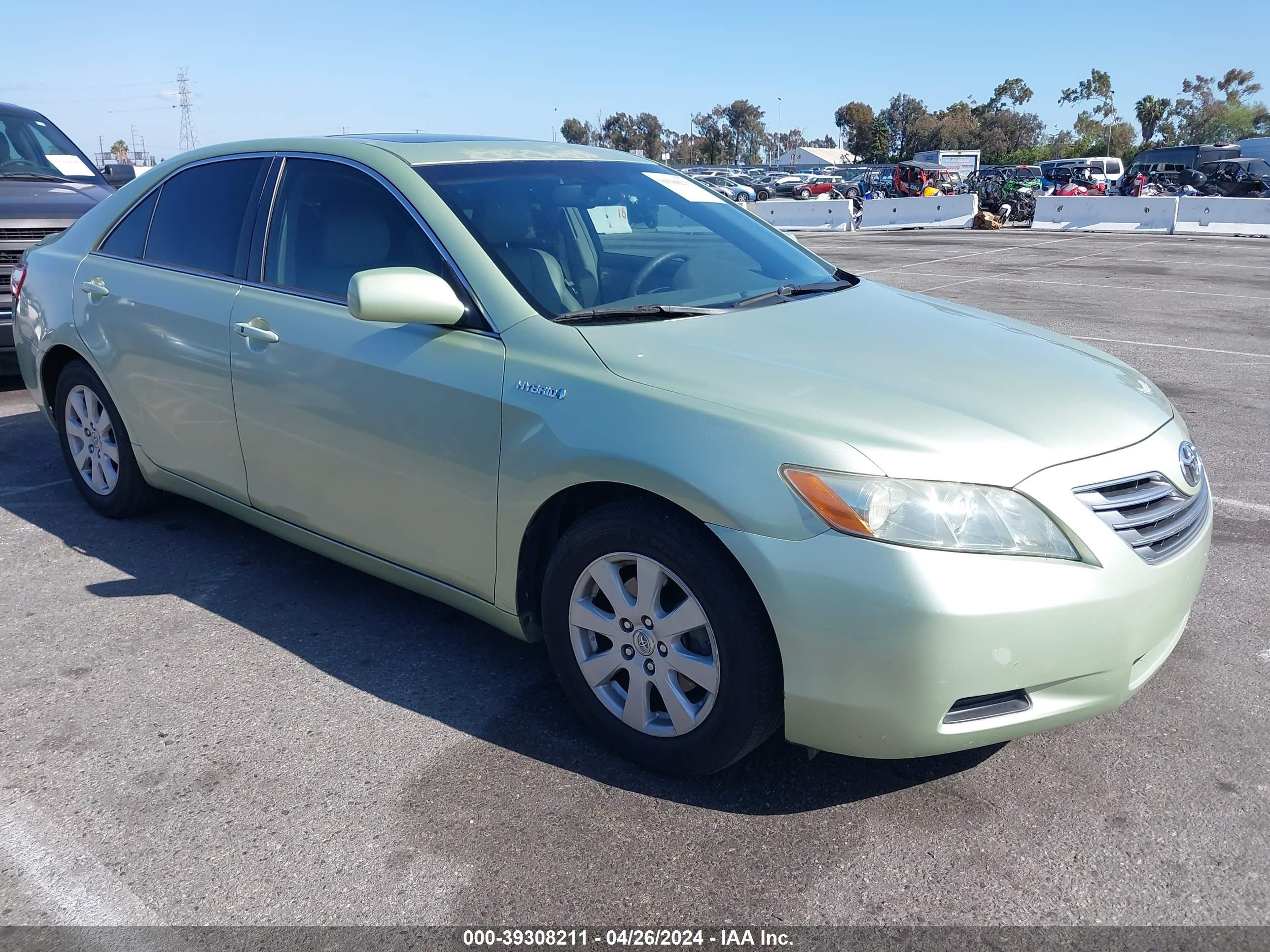 TOYOTA CAMRY 2007 4t1bb46k47u001038