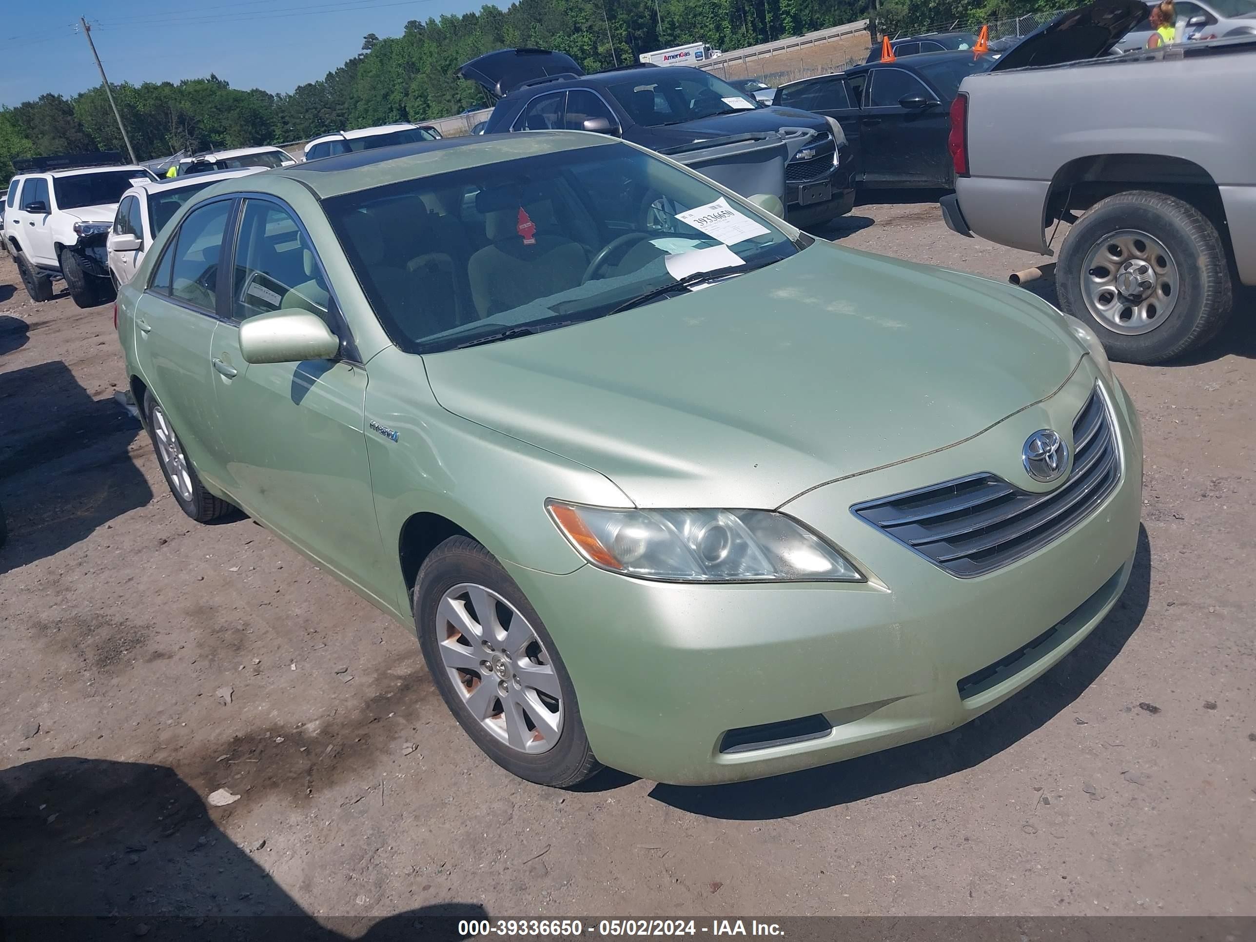 TOYOTA CAMRY 2008 4t1bb46k48u048281