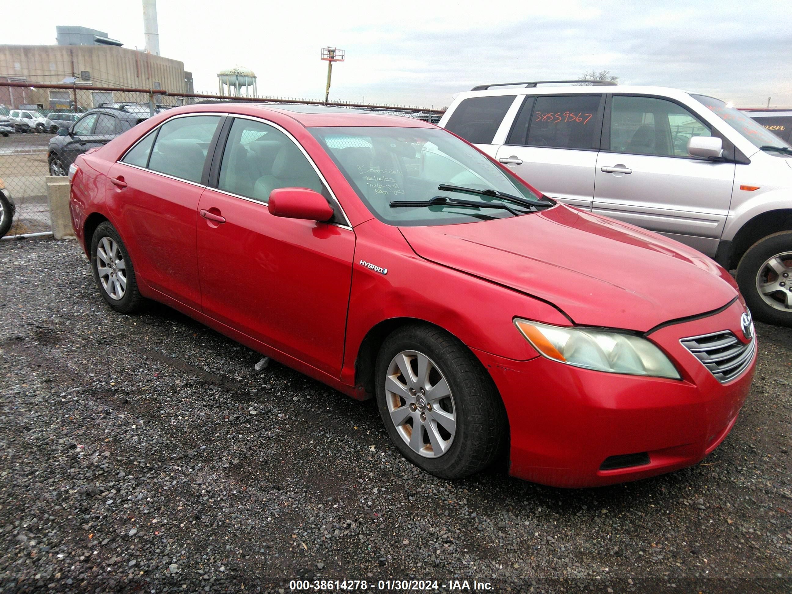 TOYOTA CAMRY 2008 4t1bb46k48u050936