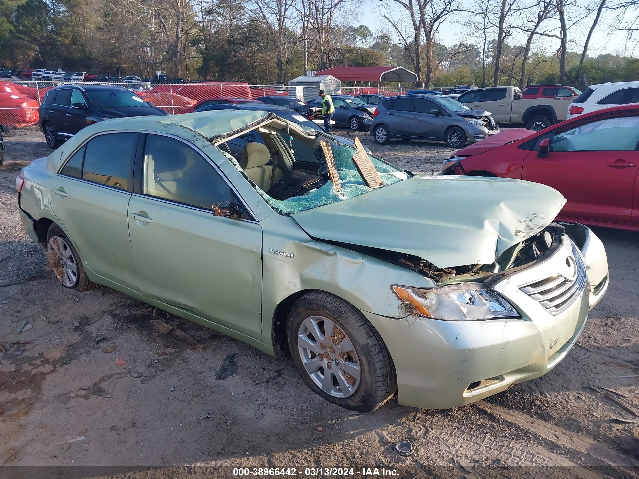 TOYOTA CAMRY 2007 4t1bb46k57u003624