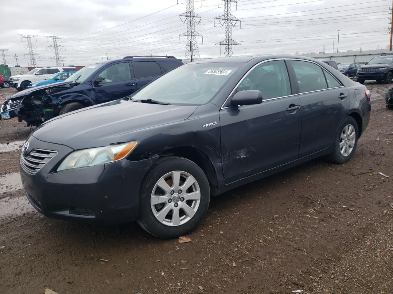 TOYOTA CAMRY 2007 4t1bb46k57u011352