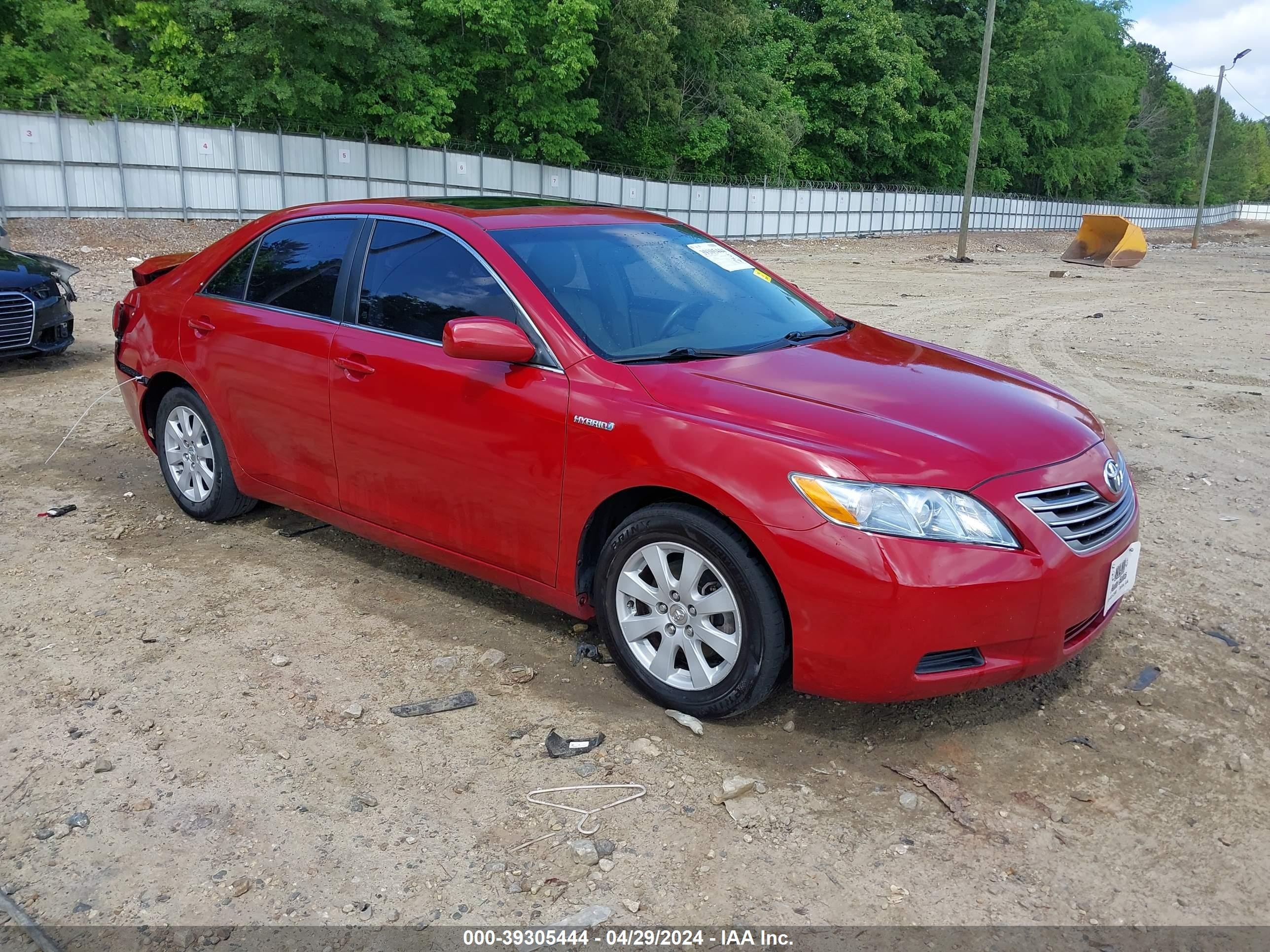 TOYOTA CAMRY 2008 4t1bb46k58u054669