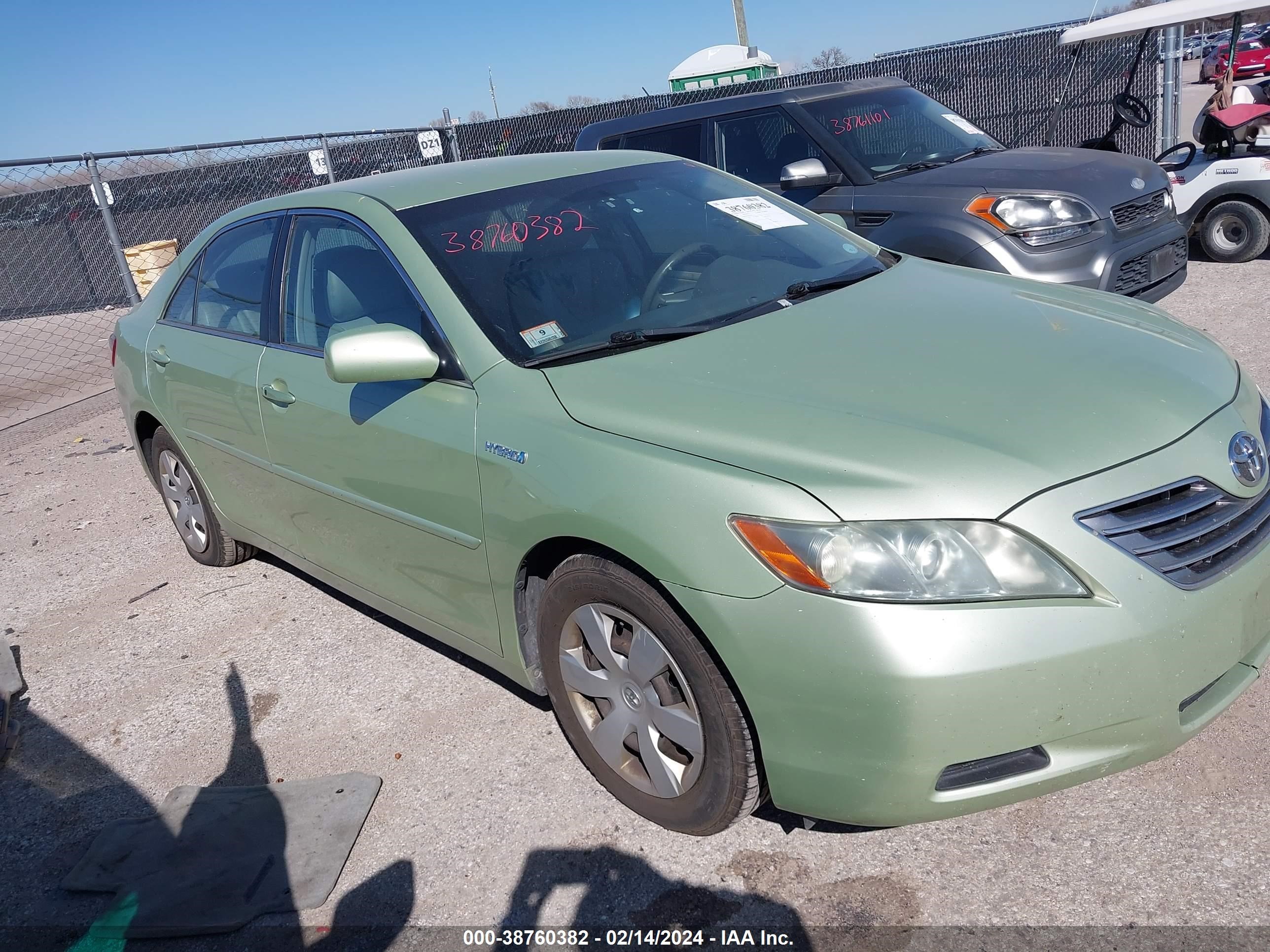 TOYOTA CAMRY 2009 4t1bb46k59u083350