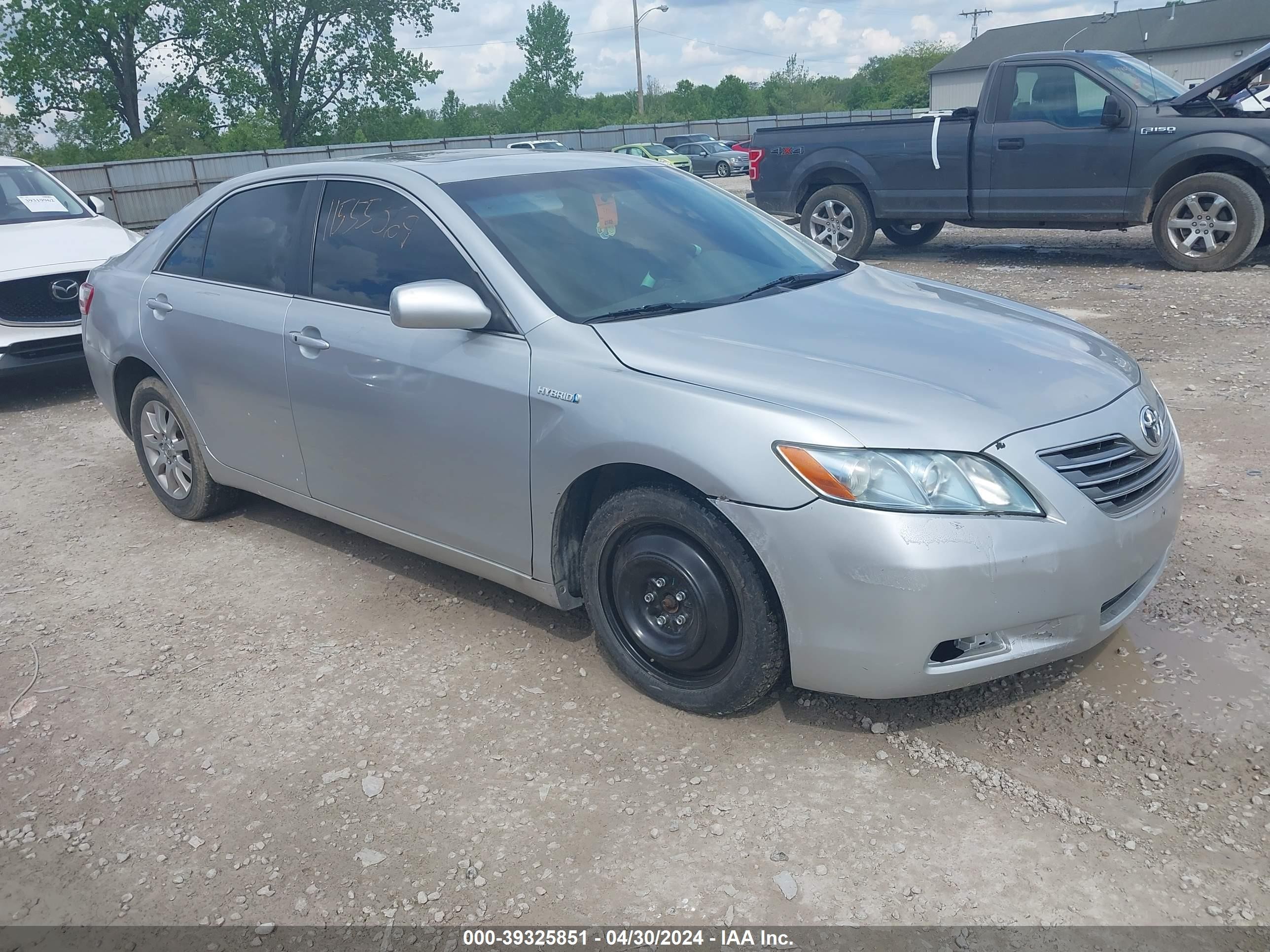 TOYOTA CAMRY 2007 4t1bb46k67u008847