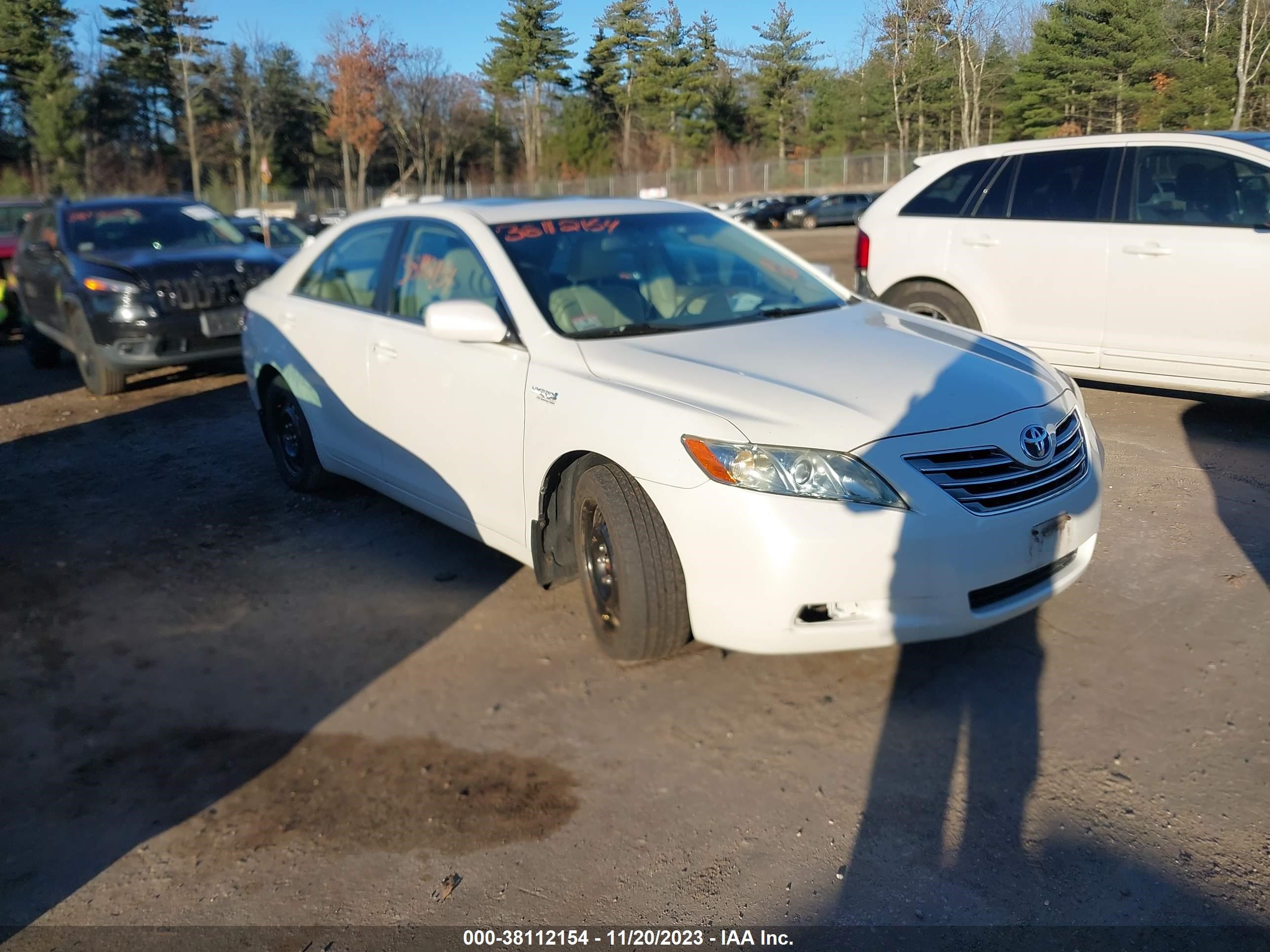 TOYOTA CAMRY 2007 4t1bb46k67u027897