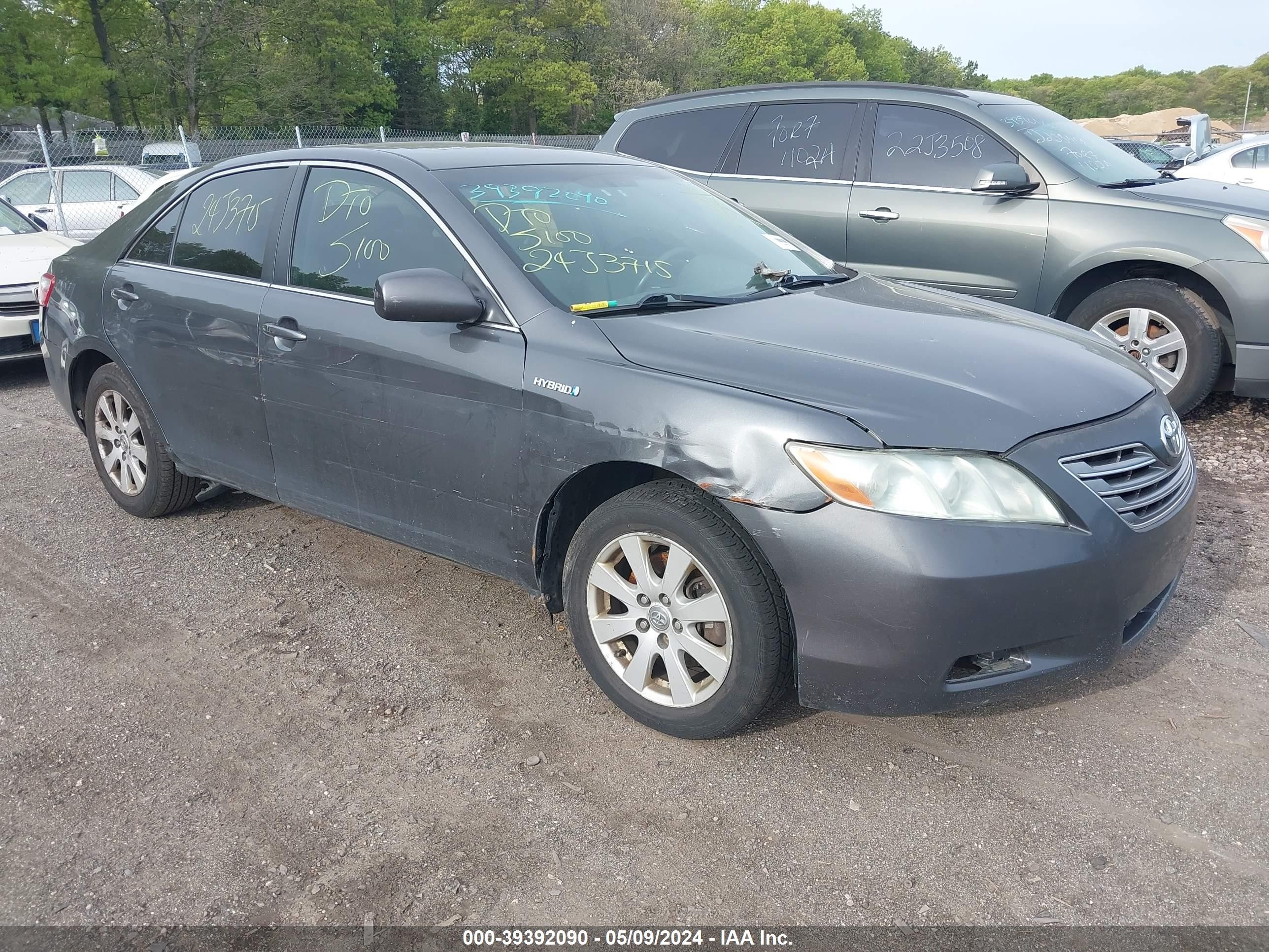 TOYOTA CAMRY 2007 4t1bb46k77u006847