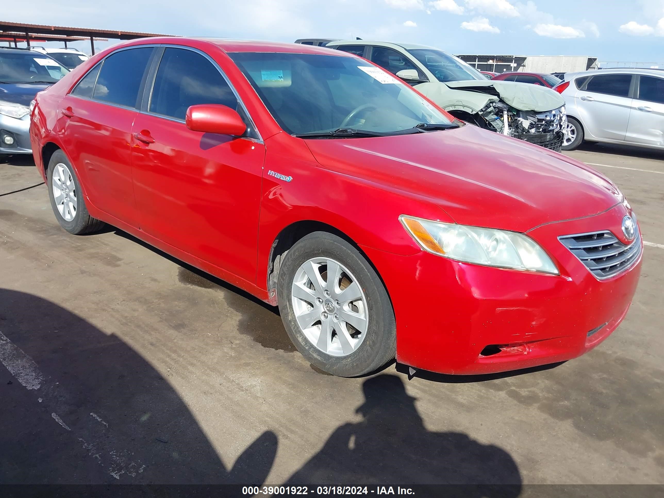 TOYOTA CAMRY 2007 4t1bb46k87u015363