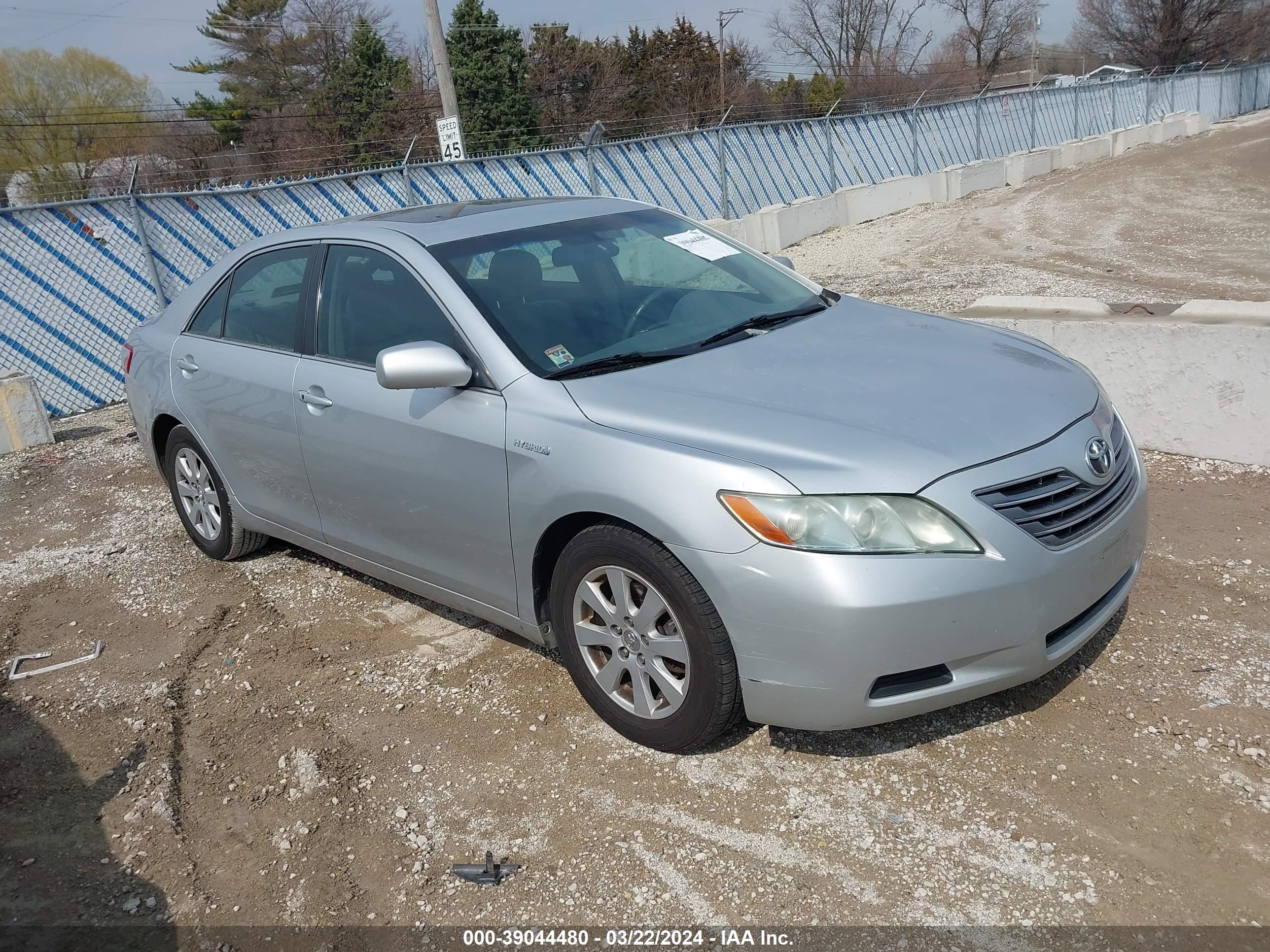 TOYOTA CAMRY 2007 4t1bb46k87u017923