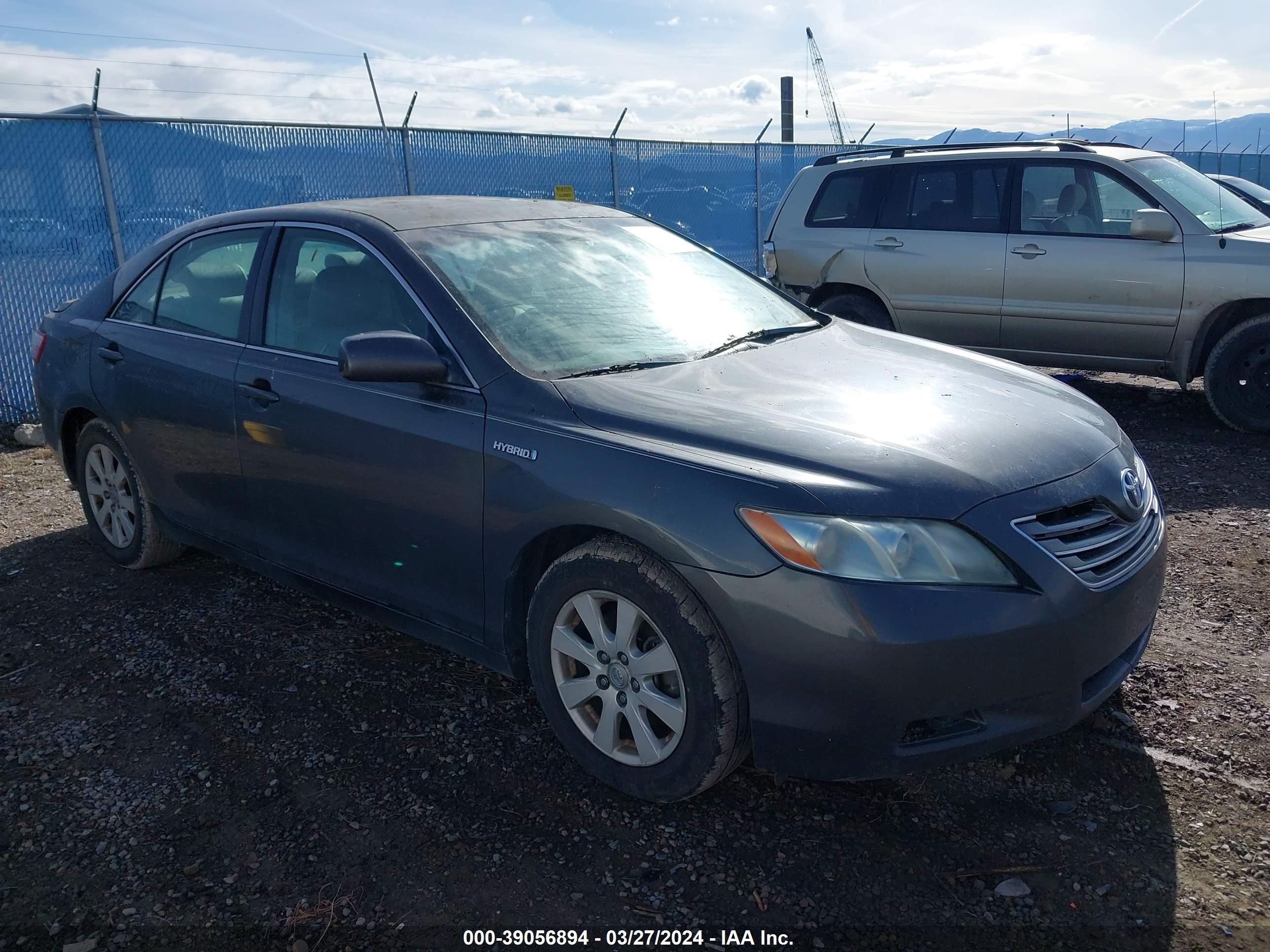 TOYOTA CAMRY 2007 4t1bb46k97u017865