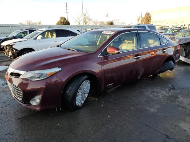 TOYOTA AVALON HYB 2013 4t1bd1eb0du011605