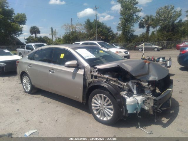 TOYOTA AVALON HYBRID 2013 4t1bd1eb0du012429