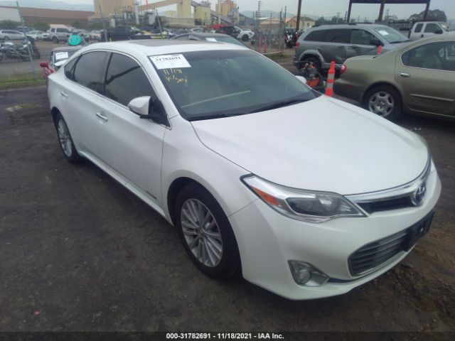 TOYOTA AVALON HYBRID 2014 4t1bd1eb0eu022492