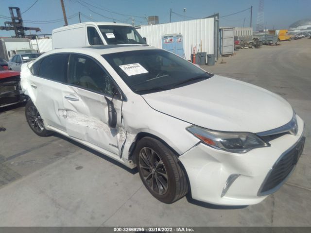 TOYOTA AVALON HYBRID 2016 4t1bd1eb0gu050344