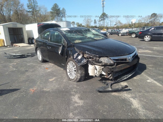 TOYOTA AVALON HYBRID 2013 4t1bd1eb1du002167