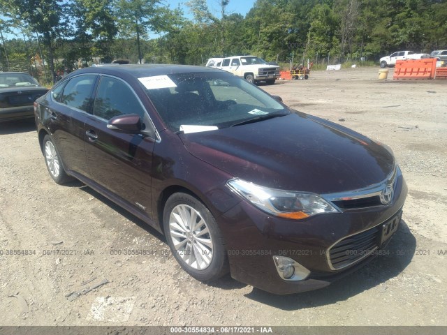 TOYOTA AVALON HYBRID 2013 4t1bd1eb1du004114