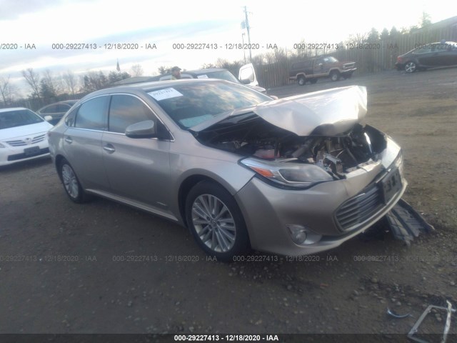 TOYOTA AVALON HYBRID 2013 4t1bd1eb1du007904