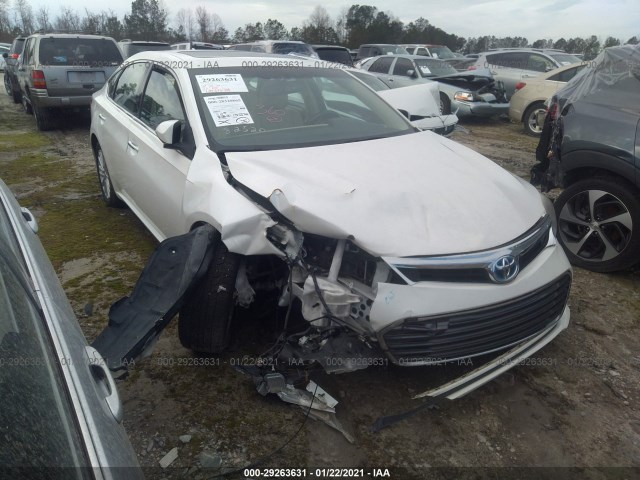 TOYOTA AVALON HYBRID 2013 4t1bd1eb1du010415