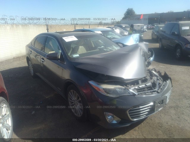 TOYOTA AVALON HYBRID 2014 4t1bd1eb1eu020315