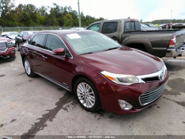 TOYOTA AVALON HYBRID 2014 4t1bd1eb1eu034151