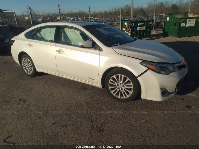 TOYOTA AVALON HYBRID 2015 4t1bd1eb1fu046737