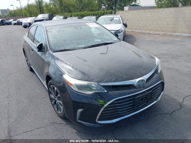 TOYOTA AVALON 2017 4t1bd1eb1hu057529