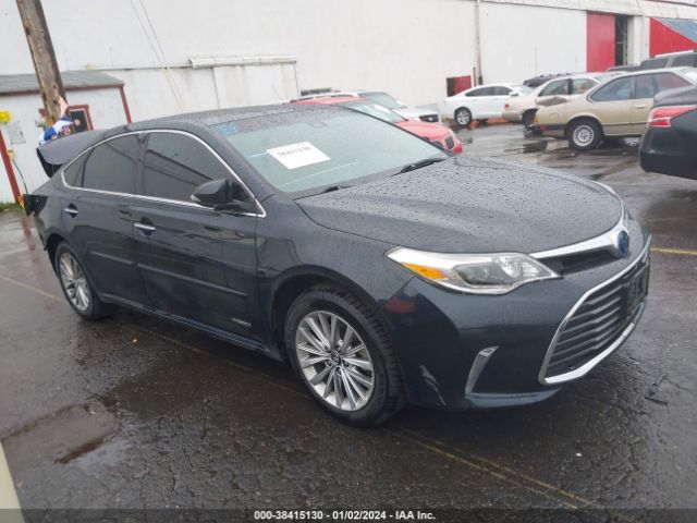 TOYOTA AVALON HYBRID 2018 4t1bd1eb1ju062395