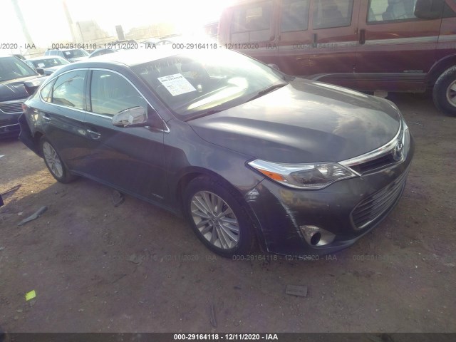 TOYOTA AVALON HYBRID 2013 4t1bd1eb2du001545