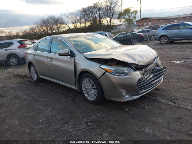 TOYOTA AVALON HYBRID 2013 4t1bd1eb2du004493