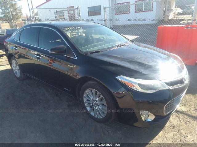 TOYOTA AVALON HYBRID 2013 4t1bd1eb2du014375