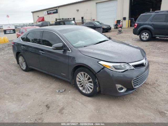 TOYOTA AVALON HYBRID 2013 4t1bd1eb2du017129