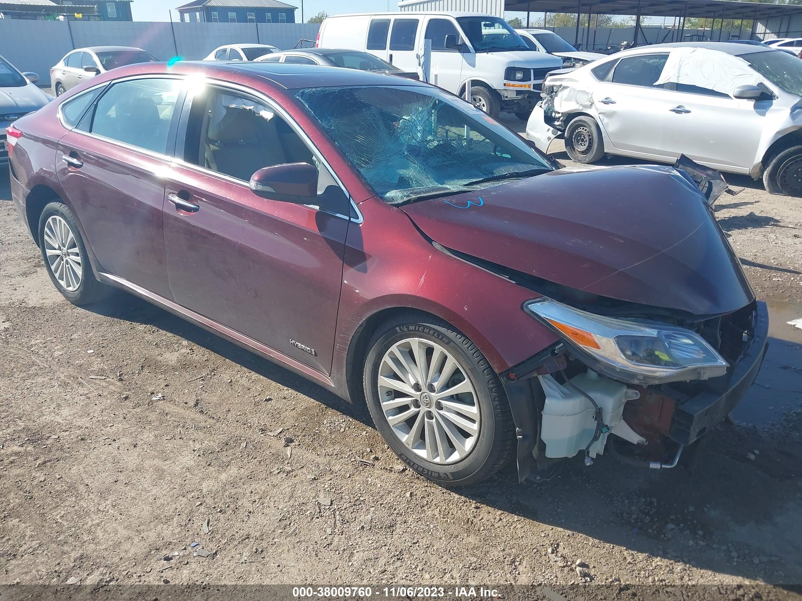 TOYOTA AVALON 2014 4t1bd1eb2eu020257