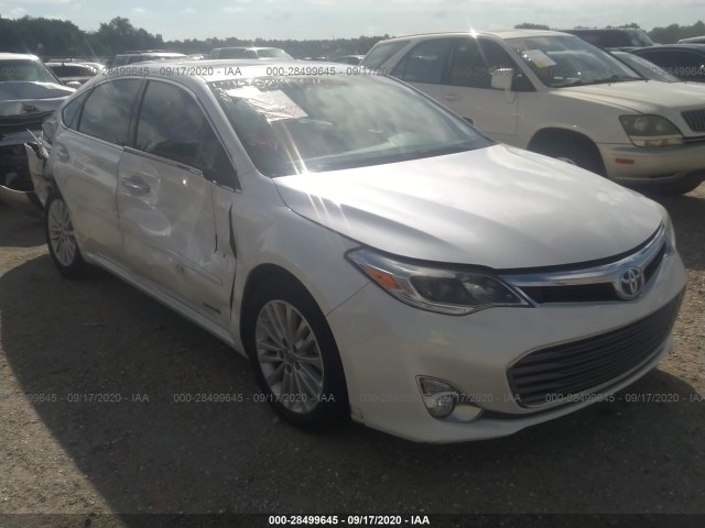 TOYOTA AVALON HYBRID 2014 4t1bd1eb2eu021117