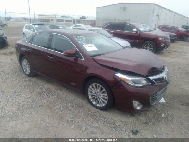 TOYOTA AVALON HYBRID 2014 4t1bd1eb2eu022784