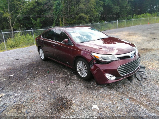 TOYOTA AVALON HYBRID 2014 4t1bd1eb2eu028911