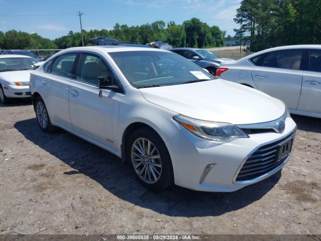 TOYOTA AVALON 2017 4t1bd1eb2hu057622