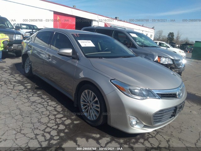 TOYOTA AVALON HYBRID 2013 4t1bd1eb3du002767