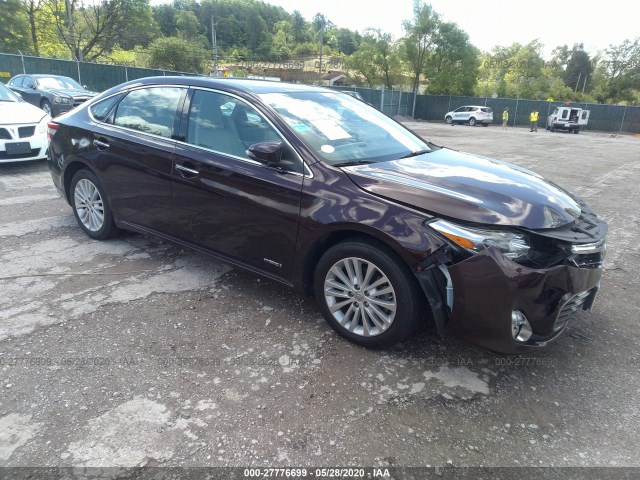 TOYOTA AVALON HYBRID 2013 4t1bd1eb3du004406