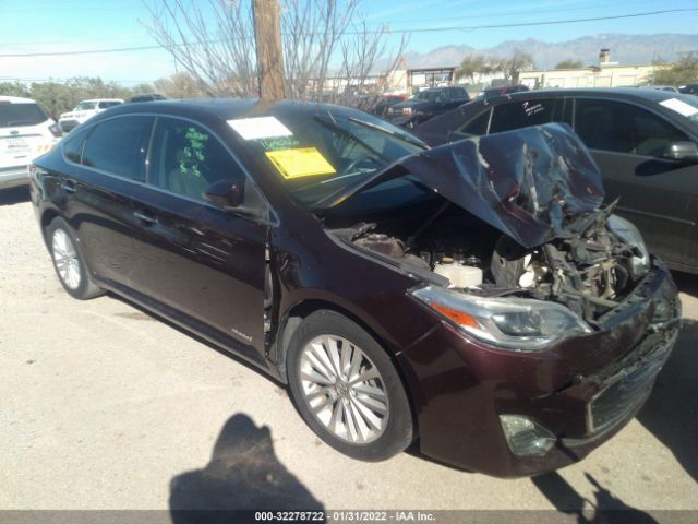 TOYOTA AVALON HYBRID 2014 4t1bd1eb3eu027007