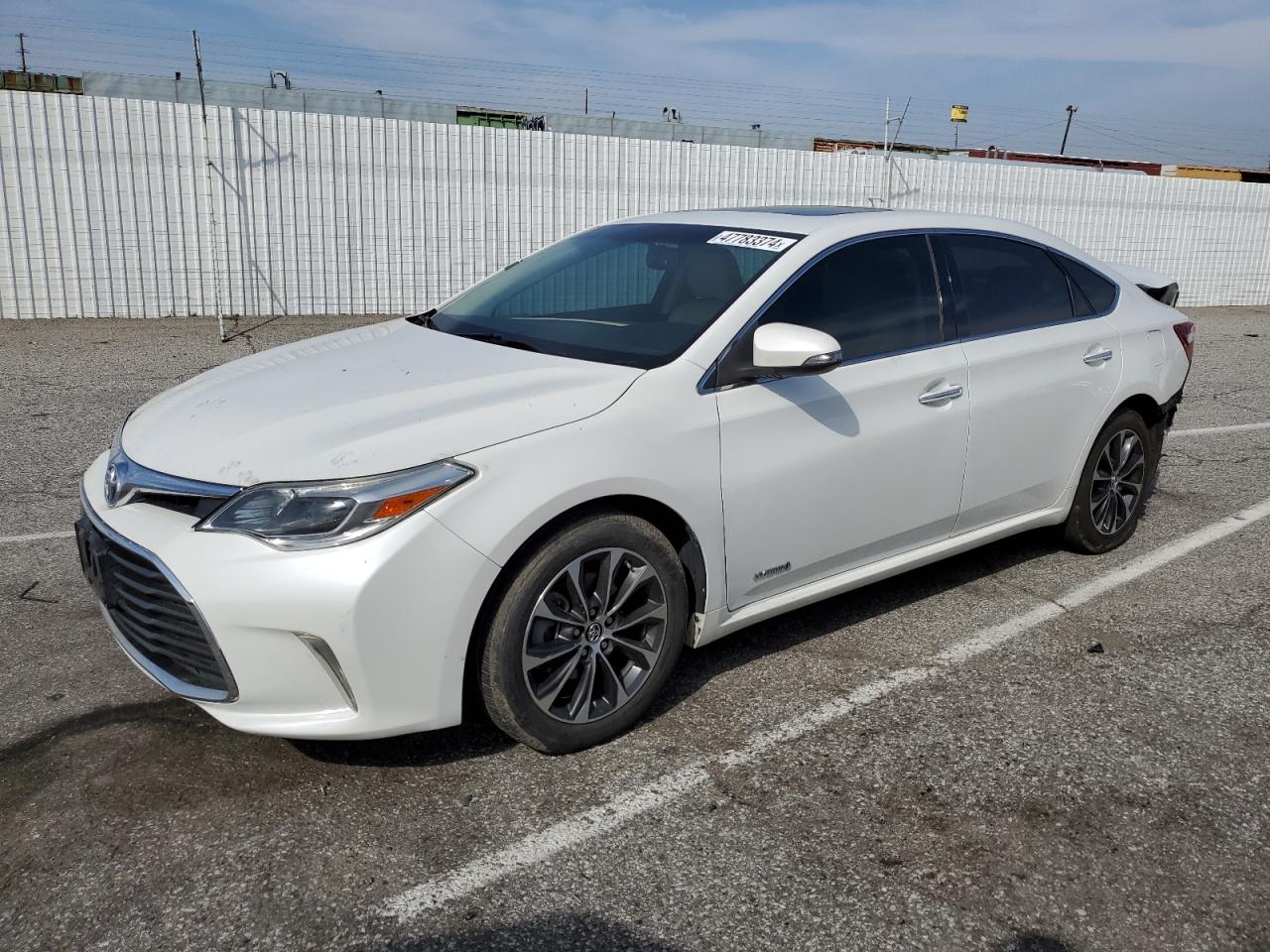 TOYOTA AVALON 2016 4t1bd1eb3gu050788