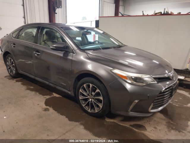 TOYOTA AVALON HYBRID 2016 4t1bd1eb3gu052573