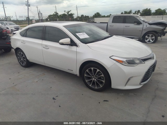 TOYOTA AVALON HYBRID 2016 4t1bd1eb3gu052797