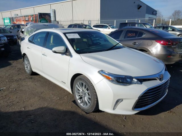 TOYOTA AVALON HYBRID 2016 4t1bd1eb3gu053822