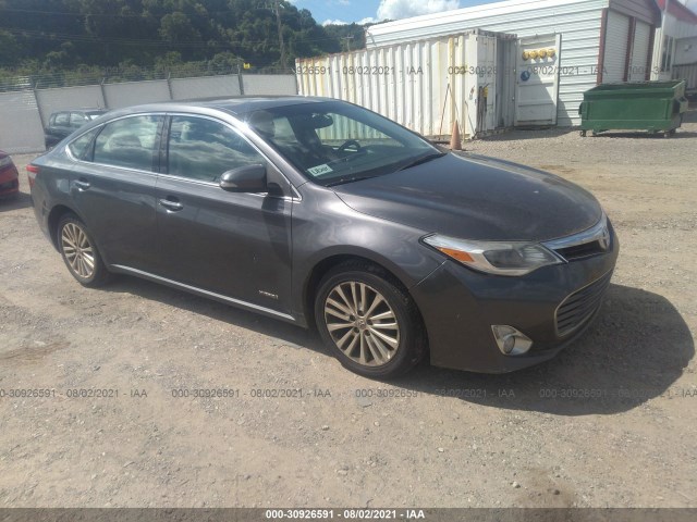 TOYOTA AVALON HYBRID 2013 4t1bd1eb4du001918