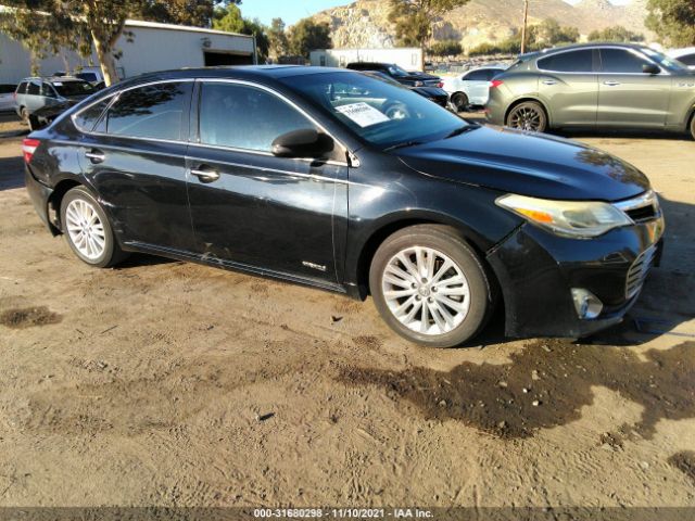 TOYOTA AVALON HYBRID 2013 4t1bd1eb4du005094