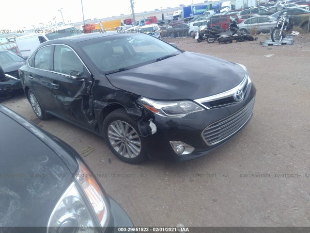 TOYOTA AVALON HYBRID 2013 4t1bd1eb4du012398